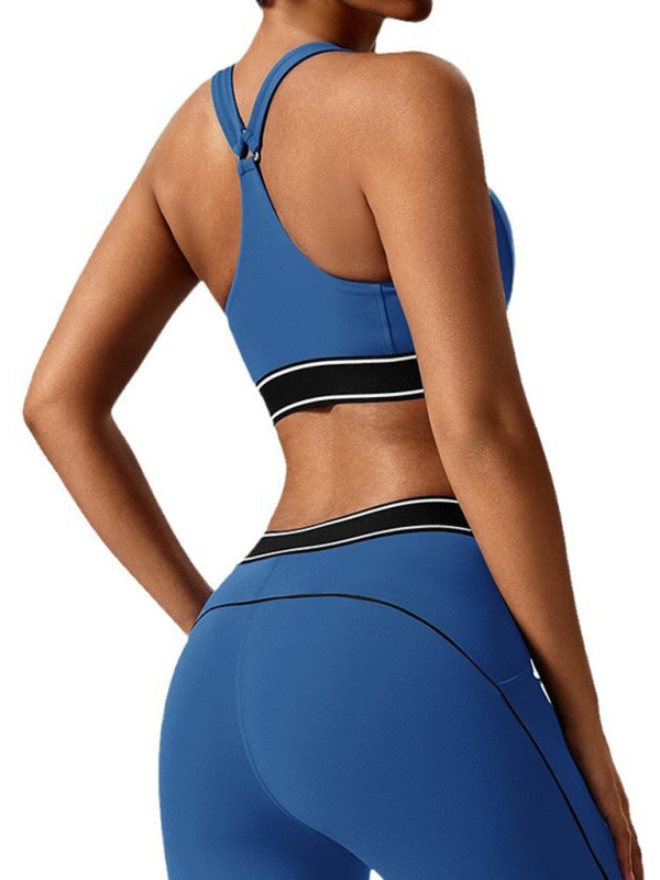 New Elastic Fitness Fashion Yoga Vest with Chest Pad - Premium Activewear from kakaclo - Just $19.13! Shop now at Craftklart.store
