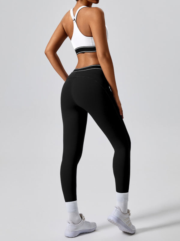 New Elastic Fitness Fashion Yoga Vest with Chest Pad - Premium Activewear from kakaclo - Just $19.13! Shop now at Craftklart.store
