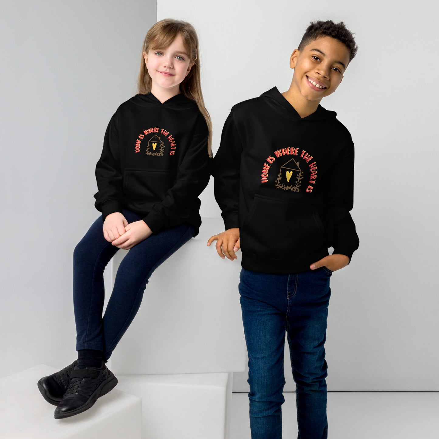 Kids Fleece Hoodie - Premium Hoodies from Craftklart.store - Just $24! Shop now at Craftklart.store