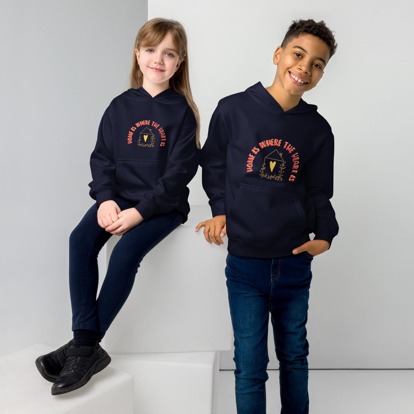 Kids Fleece Hoodie - Premium Hoodies from Craftklart.store - Just $24! Shop now at Craftklart.store