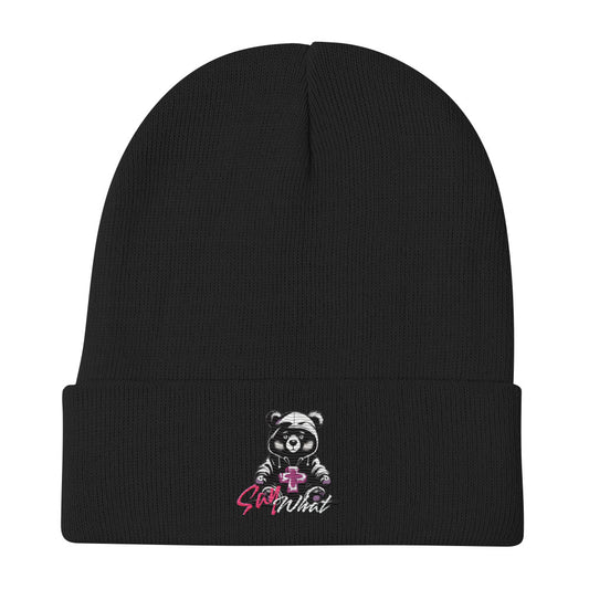 Embroidered Beanie - Premium Beanie from Craftklart.store - Just $17.50! Shop now at Craftklart.store