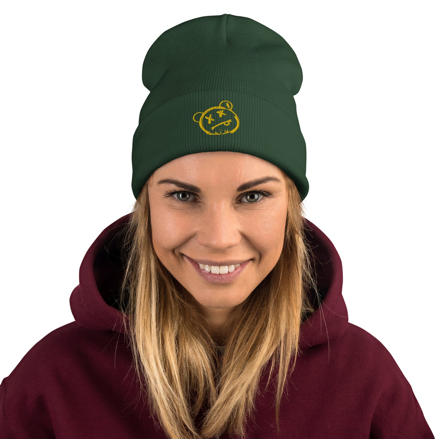 CKL Urban Embroidered Beanie - Premium Hats from Craftklart.store - Just $14! Shop now at Craftklart.store