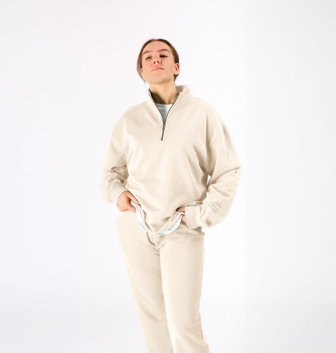Unisex Printed Cotton Zipper Top - Premium Printed Sweater from CKL - Just $40! Shop now at Craftklart.store
