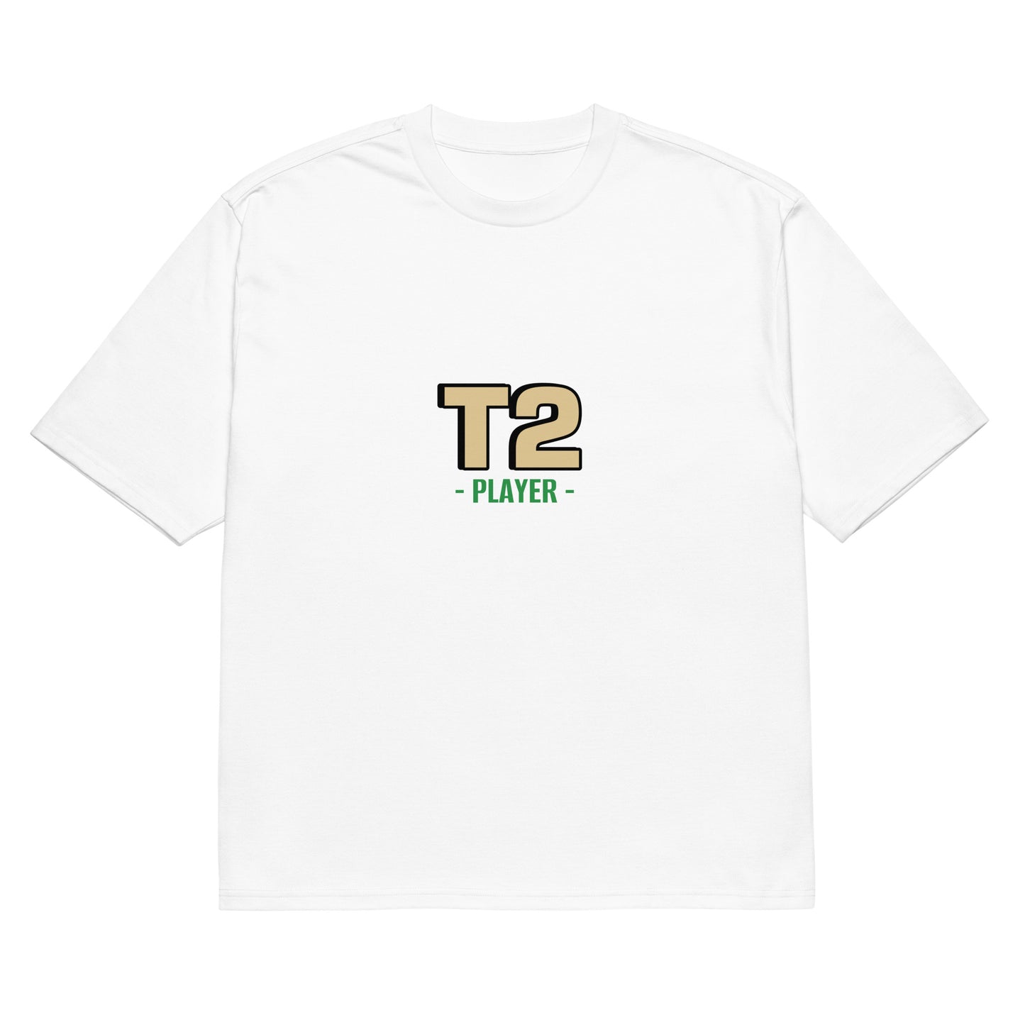 Oversized Heavyweight T-shirt T2 influenced - Premium T-Shirt from Craftklart.store - Just $27.50! Shop now at Craftklart.store