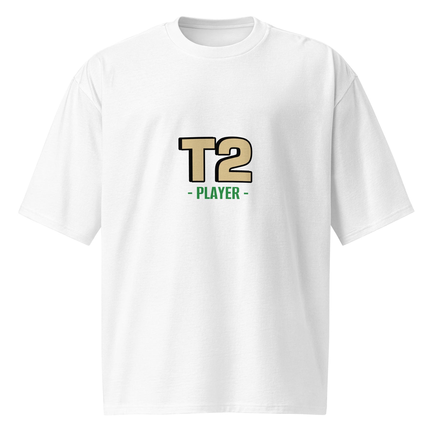 Oversized Heavyweight T-shirt T2 influenced - Premium T-Shirt from Craftklart.store - Just $27.50! Shop now at Craftklart.store