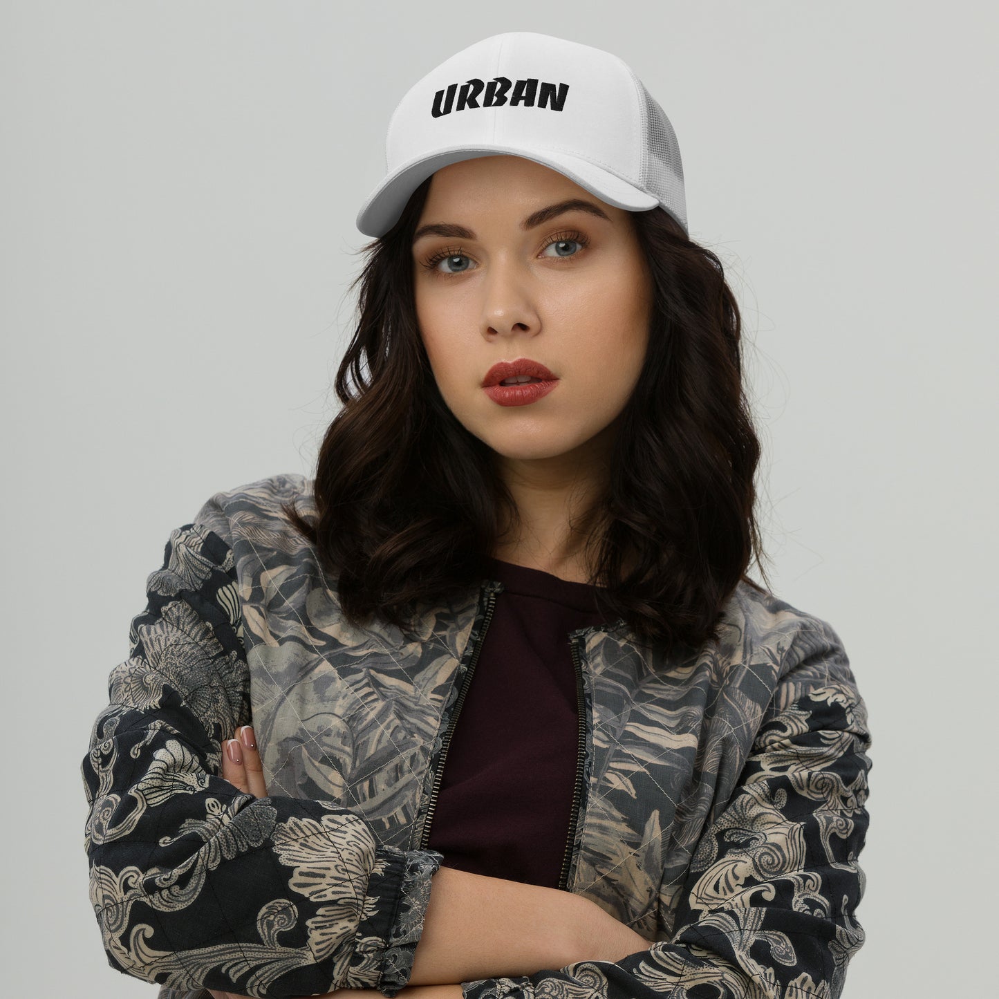 Urban Mesh Trucker Cap - Premium Cap from Craftklart.store - Just $19.50! Shop now at Craftklart.store