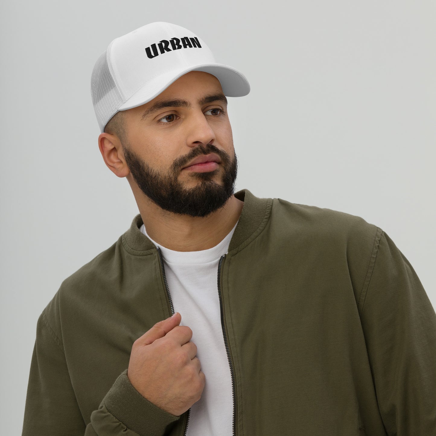 Urban Mesh Trucker Cap - Premium Cap from Craftklart.store - Just $19.50! Shop now at Craftklart.store