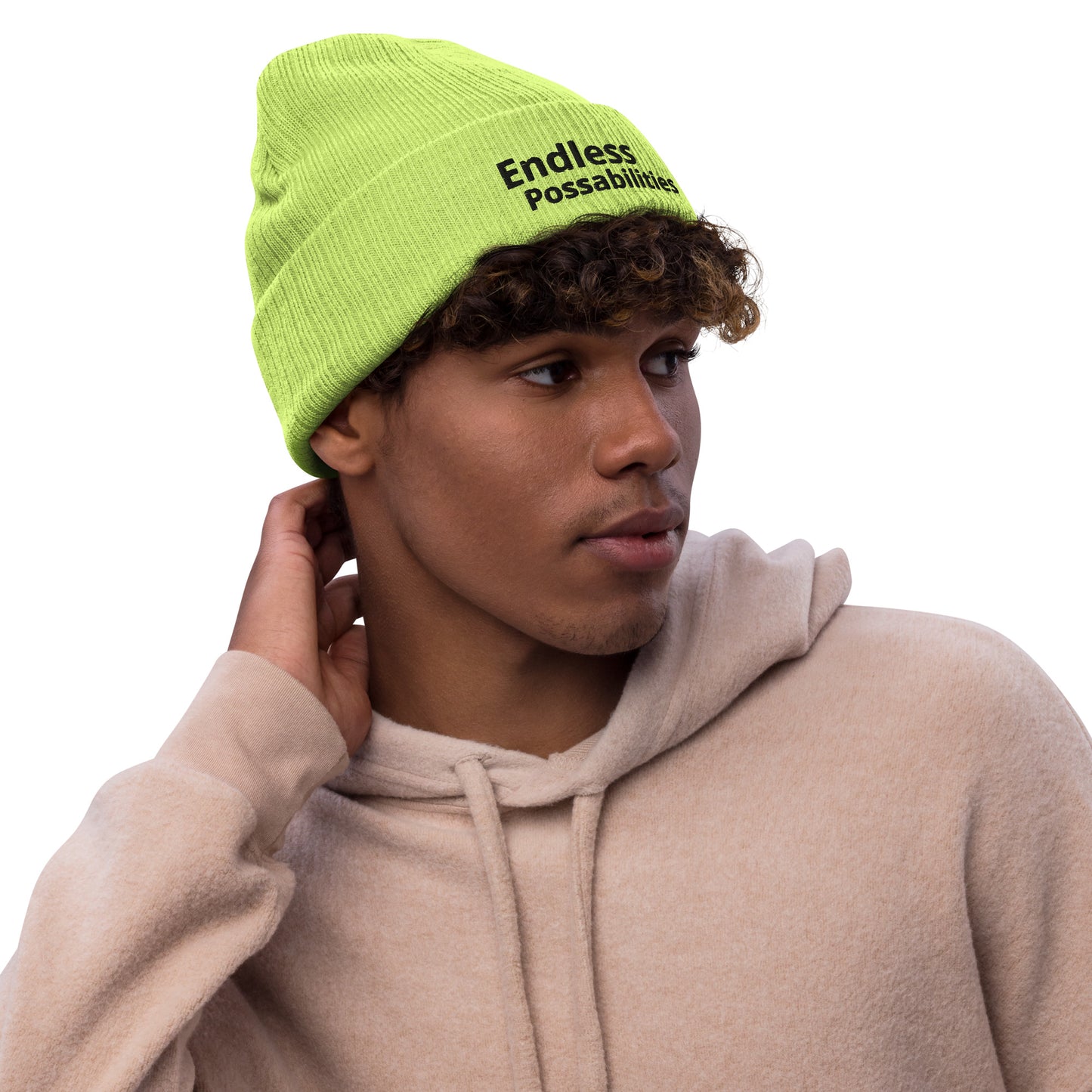 Ribbed Knit Beanie - Premium Beanie from Craftklart.store - Just $16! Shop now at Craftklart.store