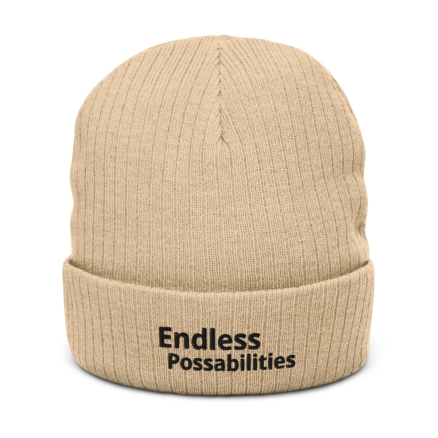 Ribbed Knit Beanie - Premium Beanie from Craftklart.store - Just $16! Shop now at Craftklart.store