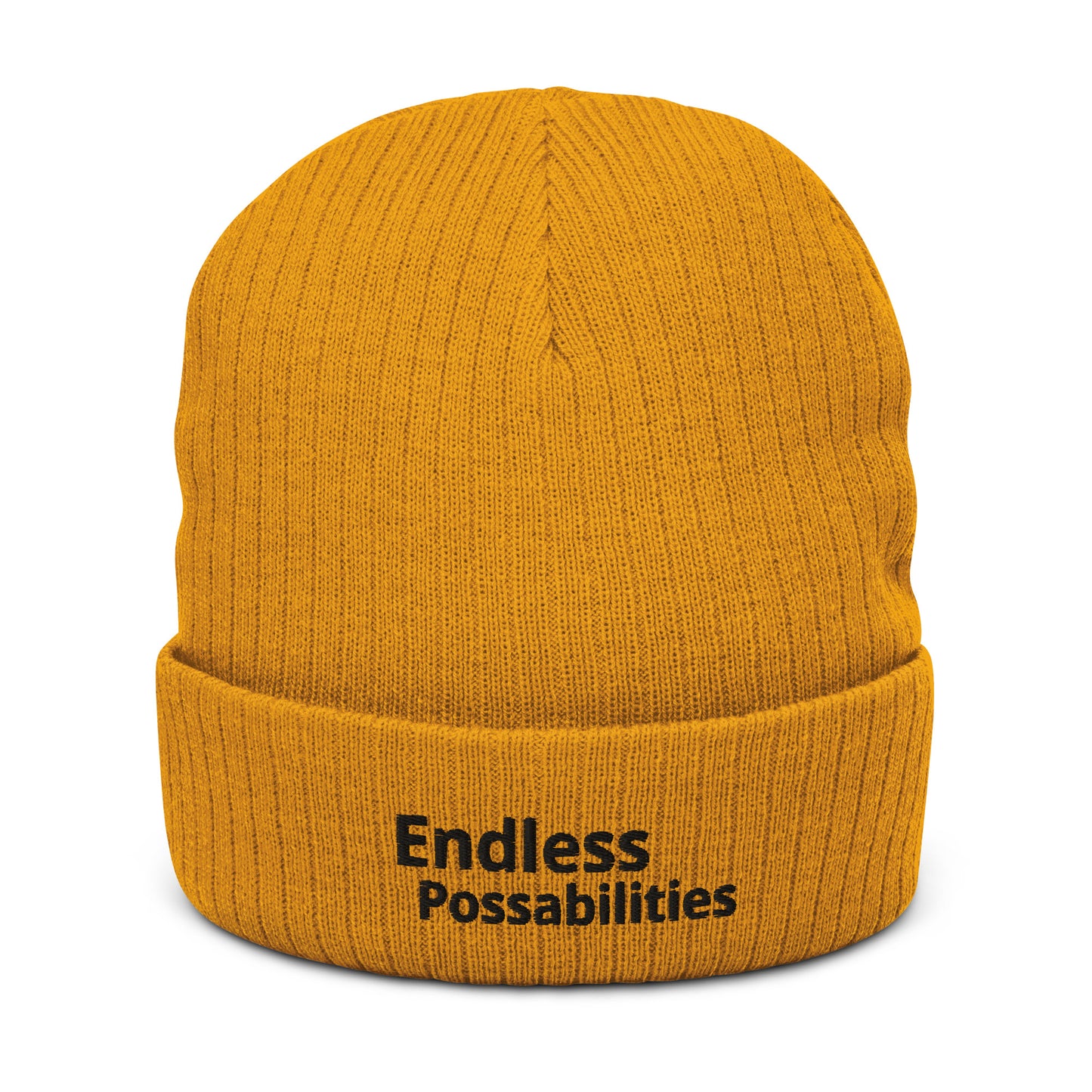 Ribbed Knit Beanie - Premium Beanie from Craftklart.store - Just $16! Shop now at Craftklart.store