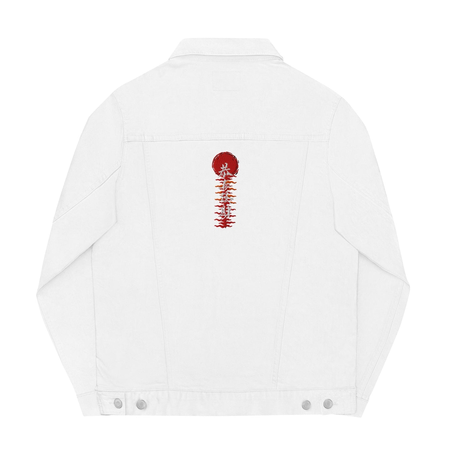 CKL Eastern Embroidery Denim Jacket - Premium Denim Jacket from Craftklart.store - Just $78! Shop now at Craftklart.store