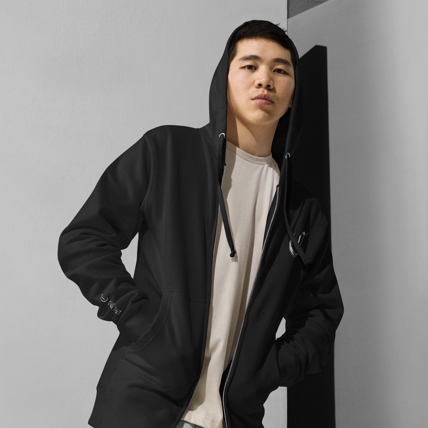 CKL Fleece Zip up hoodie - Premium Hoodie from Craftklart.store - Just $36.50! Shop now at Craftklart.store