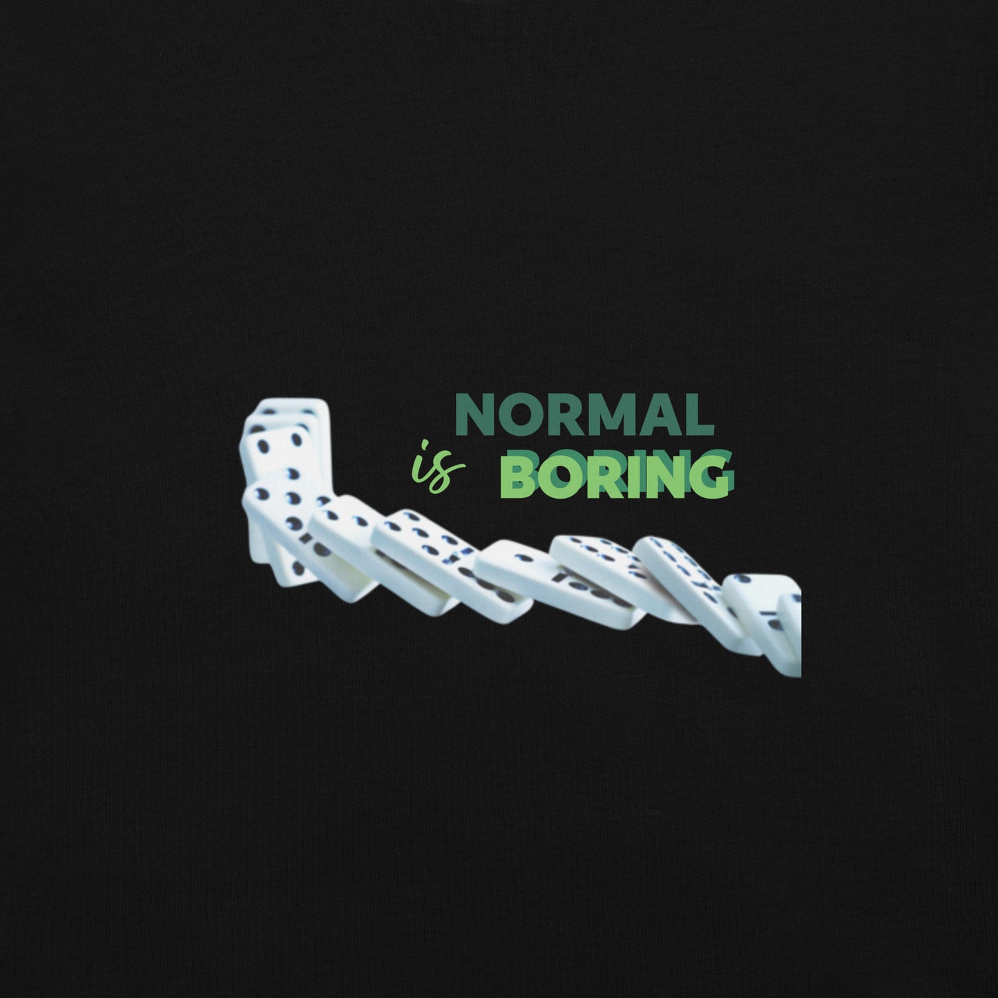 Normal is Boring Garment-dyed Heavyweight T-shirt - Premium T-Shirt from Craftklart.store - Just $20! Shop now at Craftklart.store