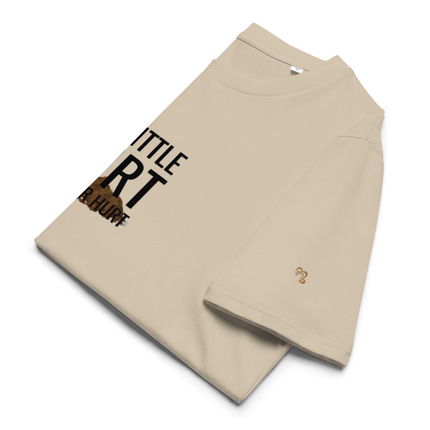 Craftklart Dirt Print Organic Cotton T-shirt - Premium T-Shirt from Craftklart.store - Just $16! Shop now at Craftklart.store