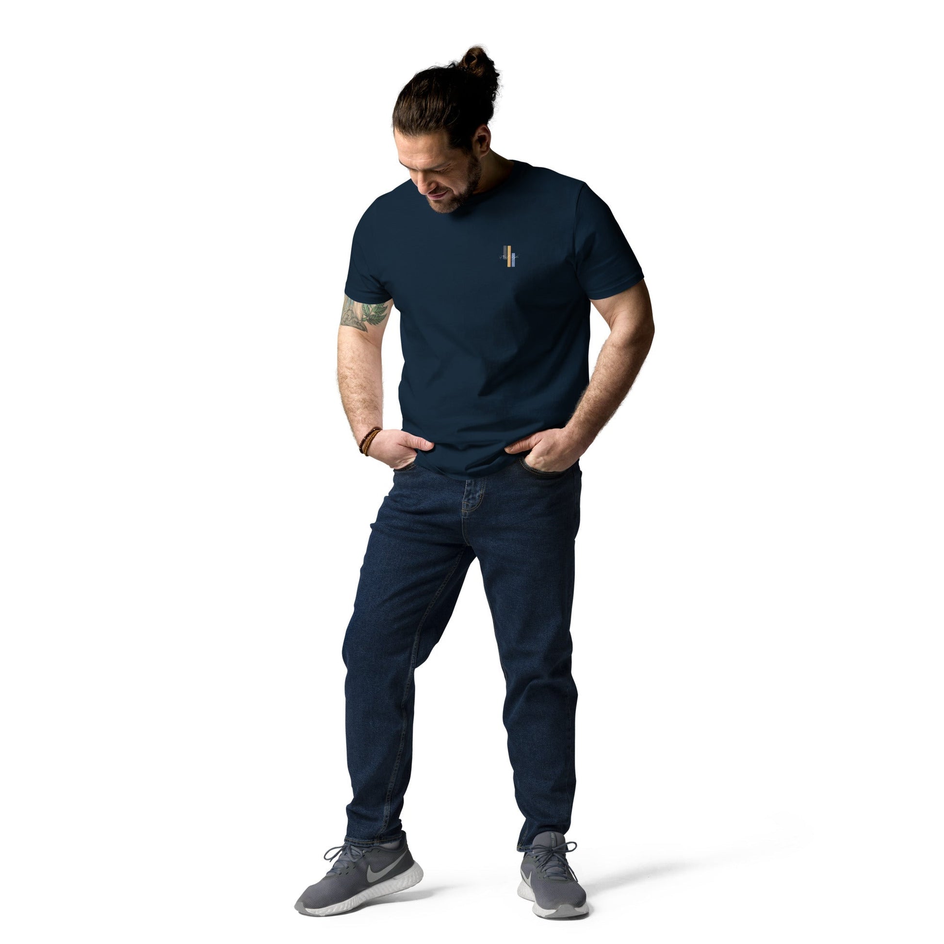 Craftklart Style Print Organic Cotton T-shirt - Premium T-Shirt from Craftklart.store - Just $21! Shop now at Craftklart.store