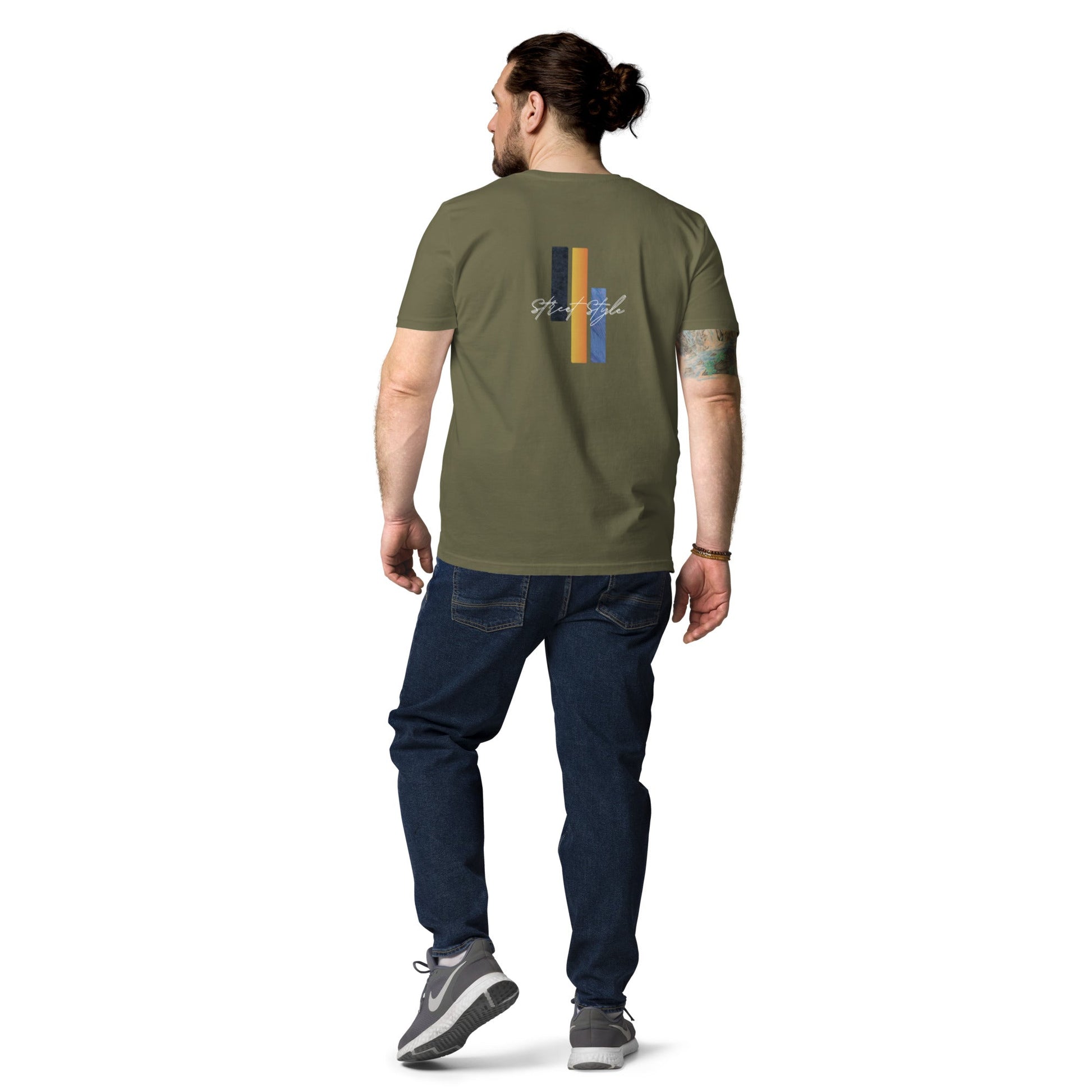 Craftklart Style Print Organic Cotton T-shirt - Premium T-Shirt from Craftklart.store - Just $21! Shop now at Craftklart.store
