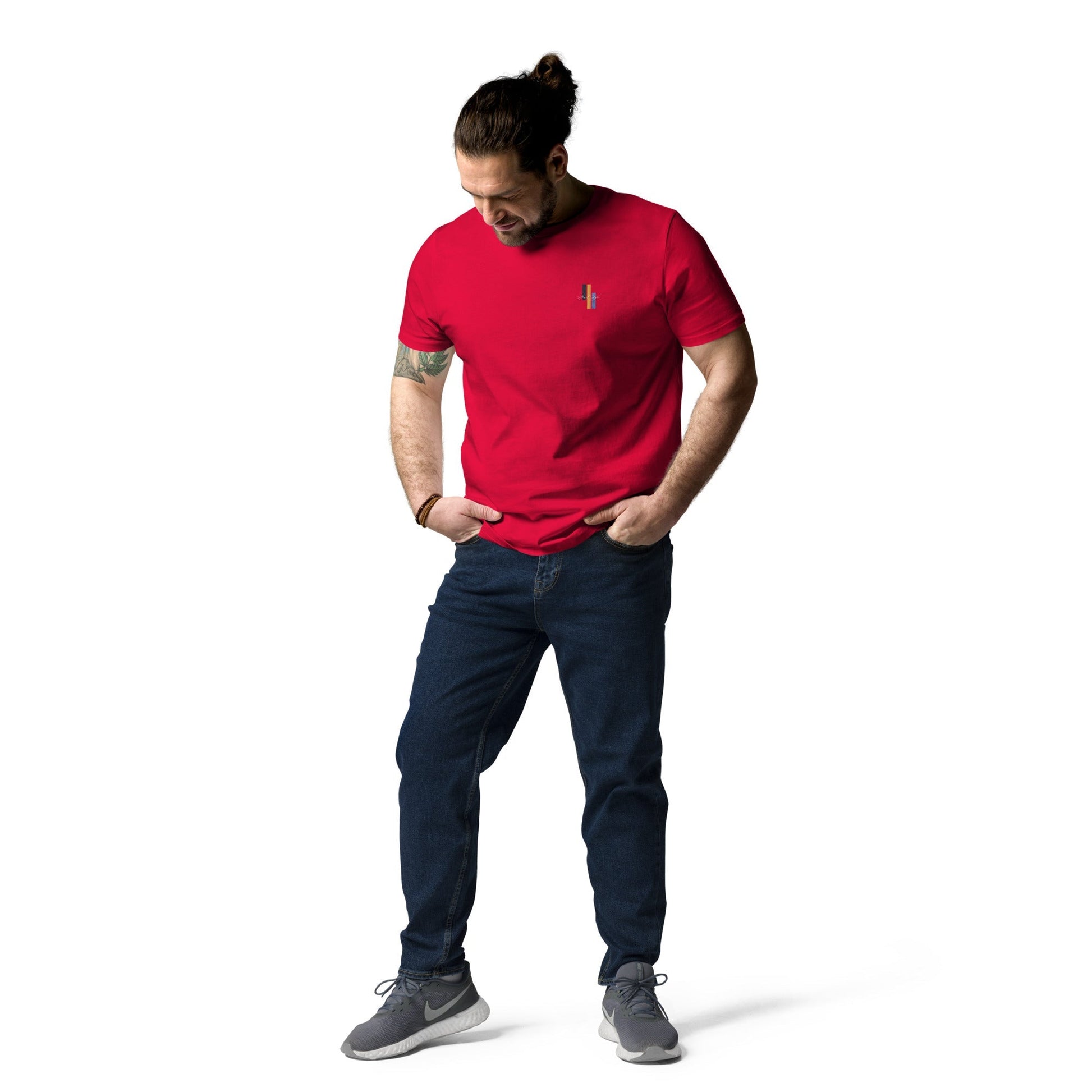 Craftklart Style Print Organic Cotton T-shirt - Premium T-Shirt from Craftklart.store - Just $21! Shop now at Craftklart.store