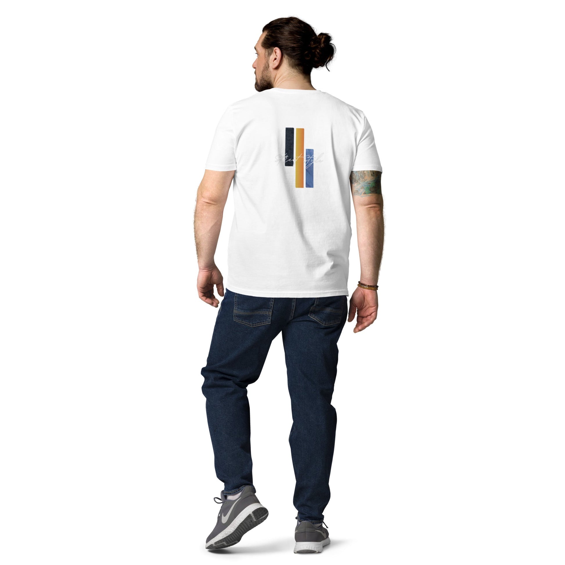 Craftklart Style Print Organic Cotton T-shirt - Premium T-Shirt from Craftklart.store - Just $21! Shop now at Craftklart.store