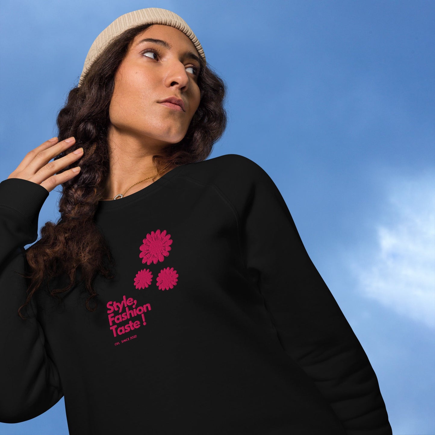Craftklart Unisex Organic Raglan Sweatshirt - Premium Sweatshirt from Craftklart.store - Just $29.50! Shop now at Craftklart.store