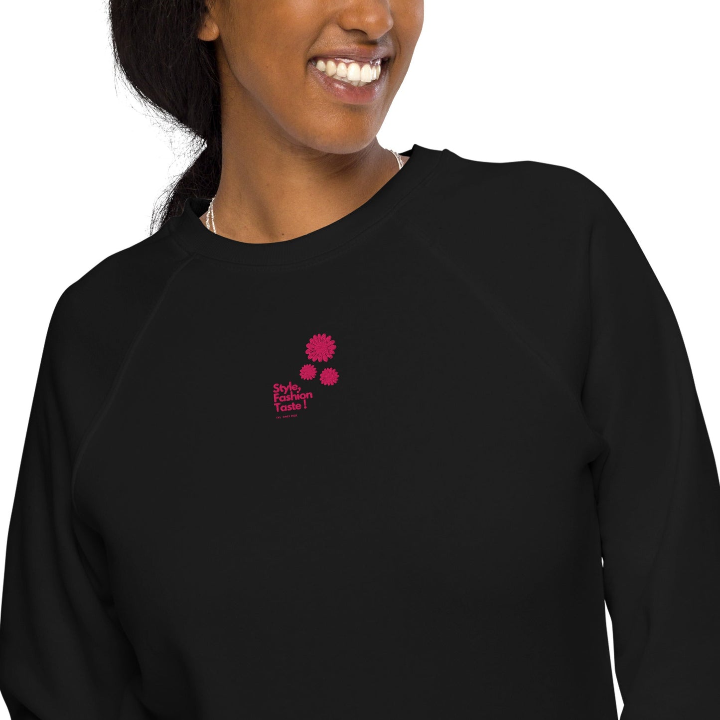 Craftklart Unisex Organic Raglan Sweatshirt - Premium Sweatshirt from Craftklart.store - Just $32.50! Shop now at Craftklart.store