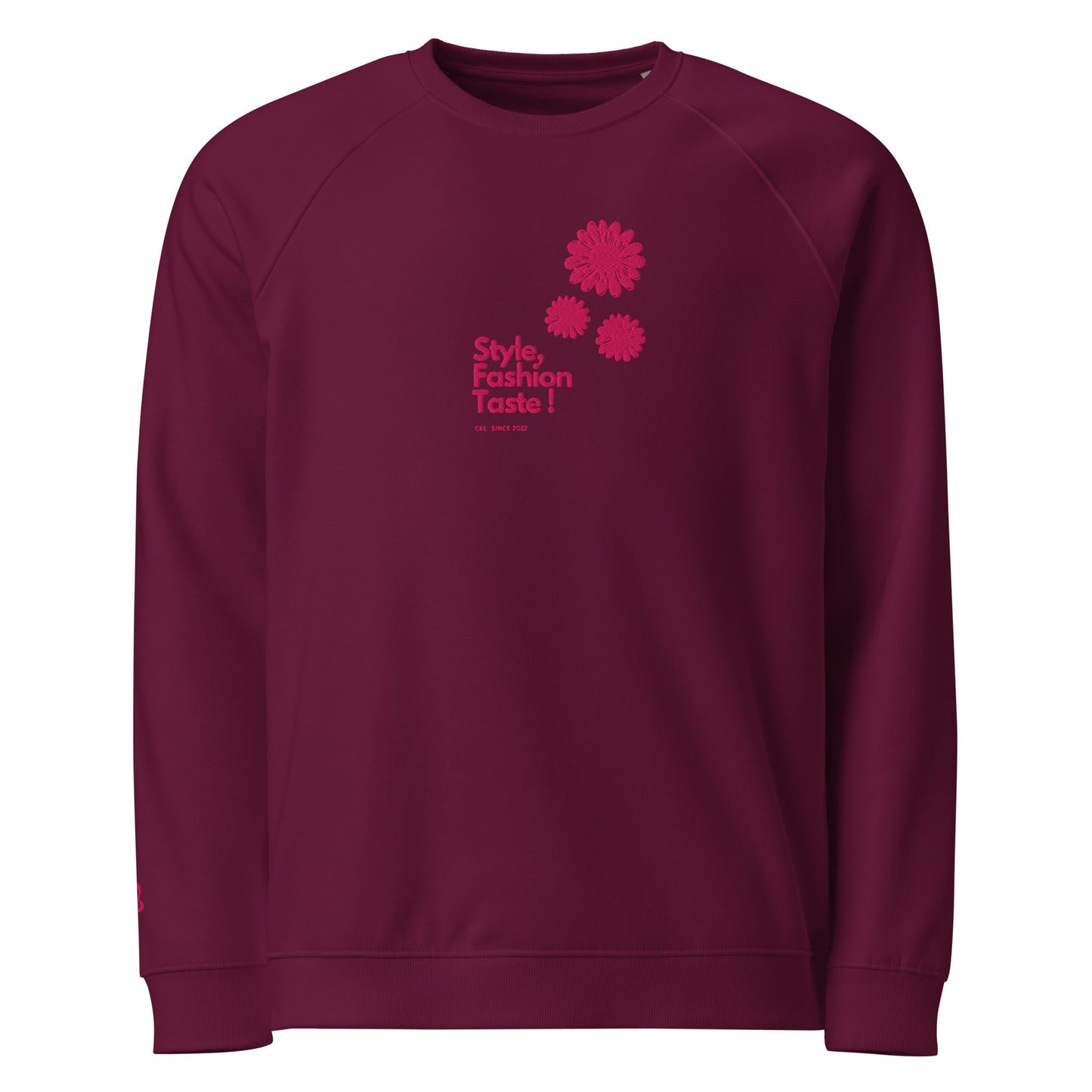 Craftklart Unisex Organic Raglan Sweatshirt - Premium Sweatshirt from Craftklart.store - Just $32.50! Shop now at Craftklart.store