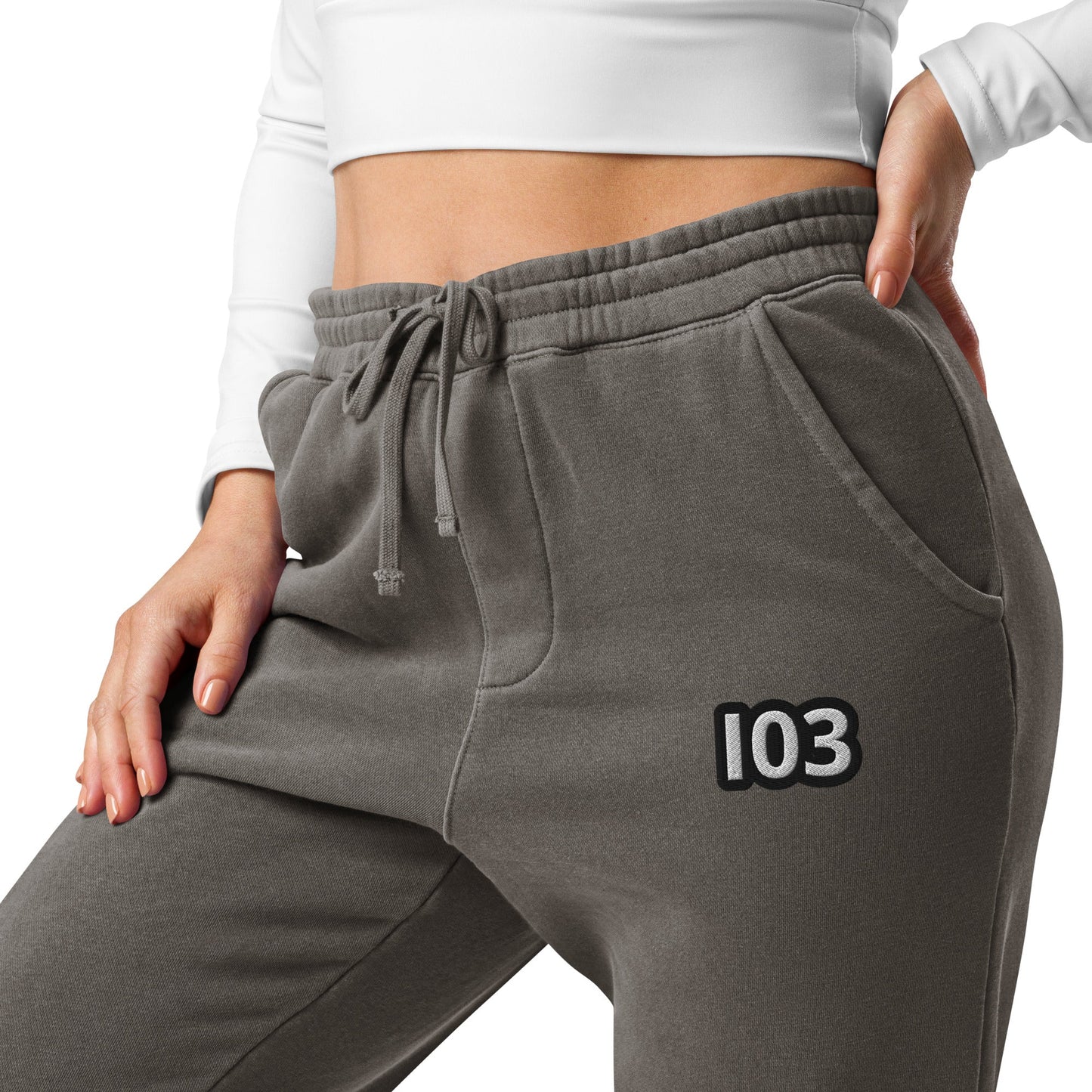 Craftklart 103 Unisex Pigment-Dyed Sweatpants - Premium Pants from Craftklart.store - Just $39.95! Shop now at Craftklart.store