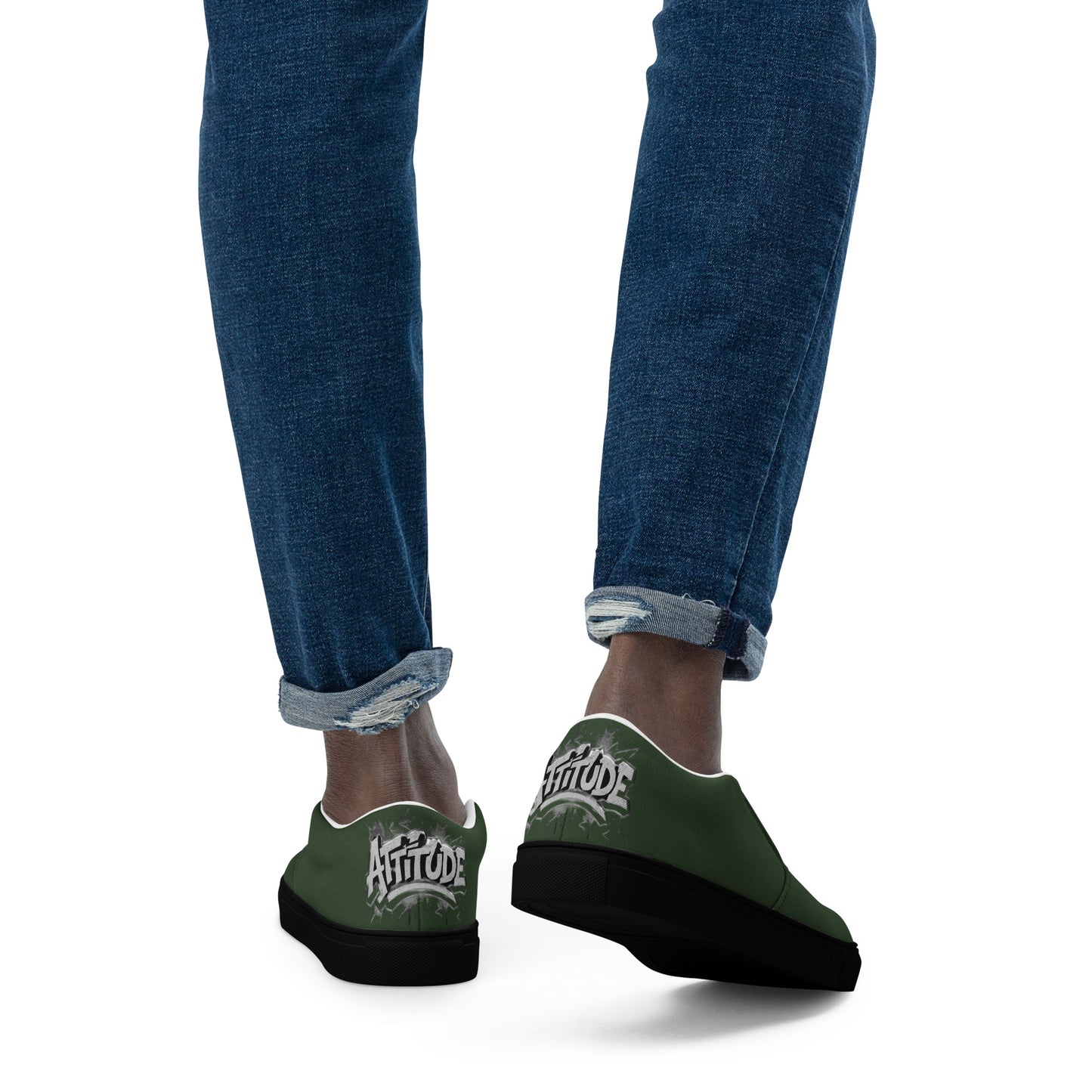 Men’s Urban Moss slip-on canvas shoes with casual design from Urban Fashion & Streetwear by Craftklart.