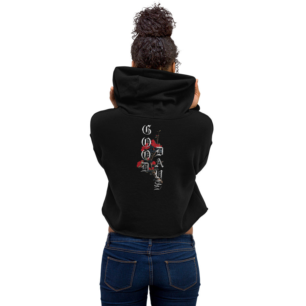 Good Days Crop Hoodie - Premium Hoodies from Craftklart.store - Just $43! Shop now at Craftklart.store