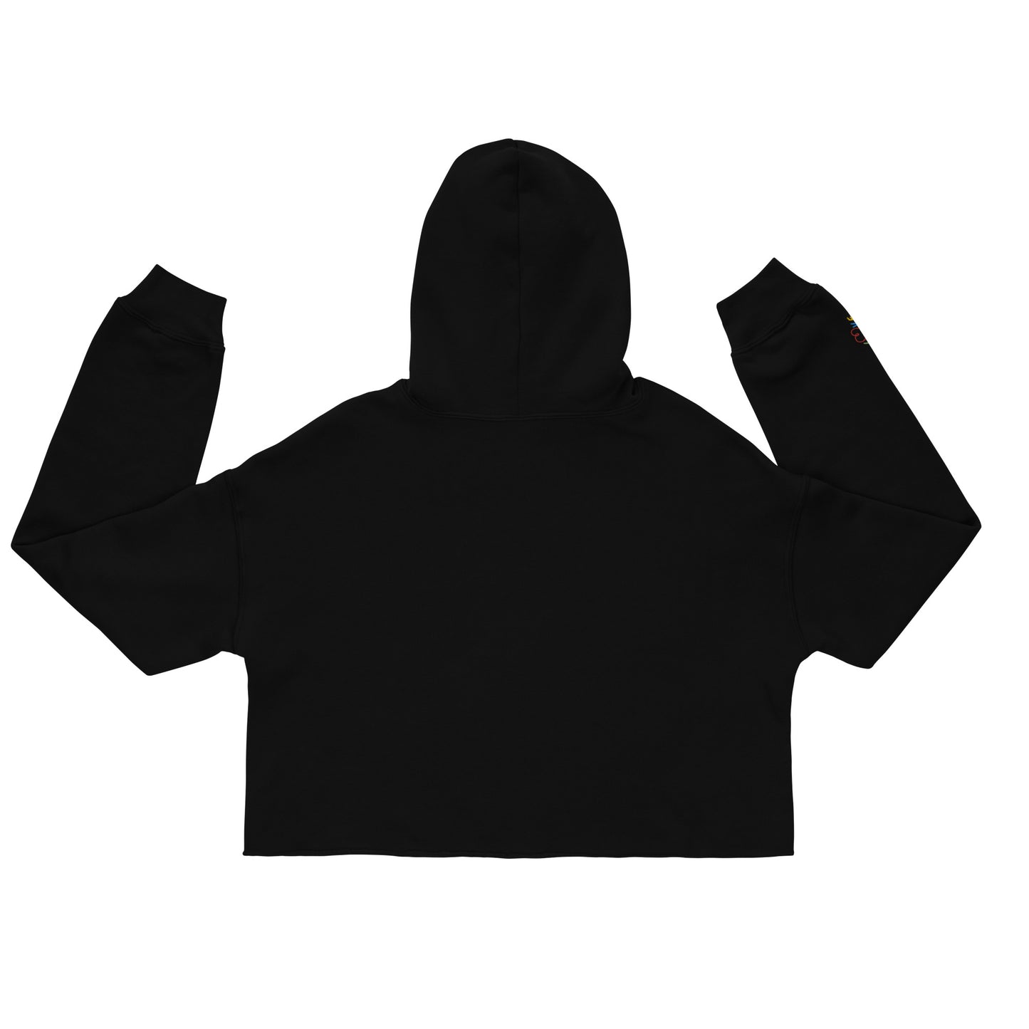 CKL Love Crop Hoodie - Premium Hoodie from Craftklart.store - Just $46! Shop now at Craftklart.store