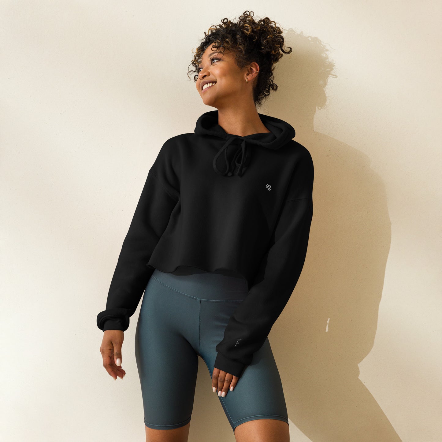 Good Days Crop Hoodie - Premium Hoodies from Craftklart.store - Just $43! Shop now at Craftklart.store