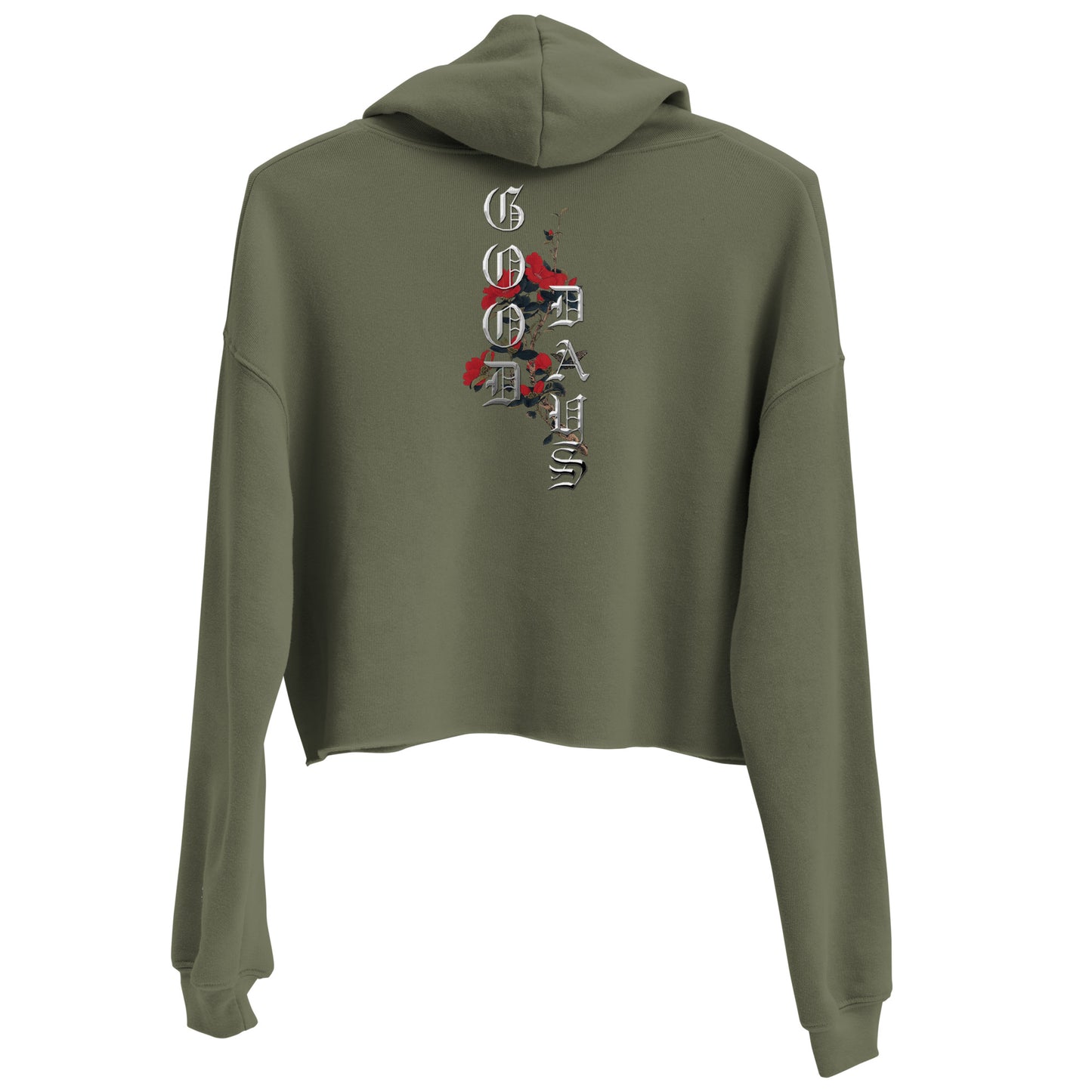 Good Days Crop Hoodie - Premium Hoodies from Craftklart.store - Just $43! Shop now at Craftklart.store