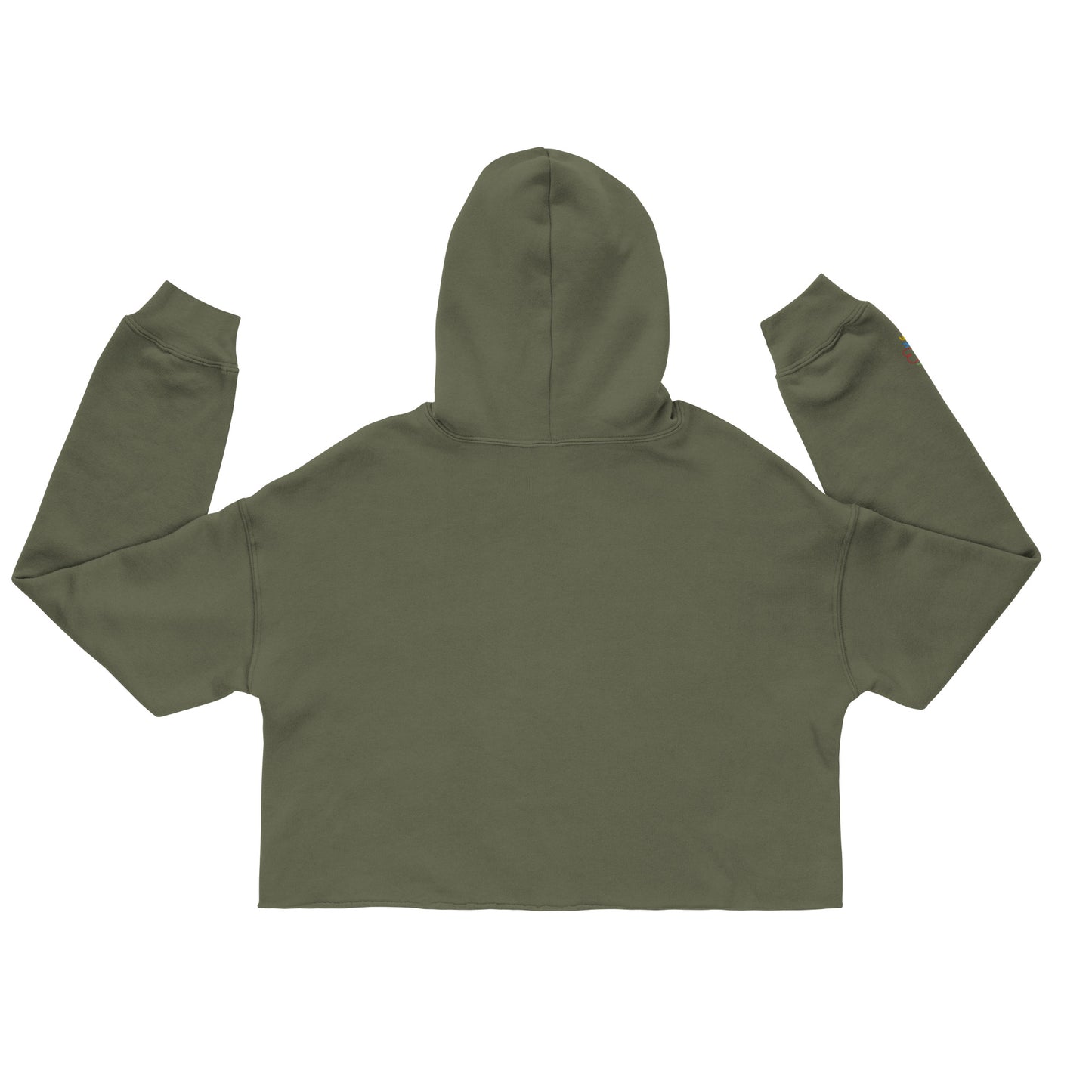 CKL Love Crop Hoodie - Premium Hoodie from Craftklart.store - Just $46! Shop now at Craftklart.store