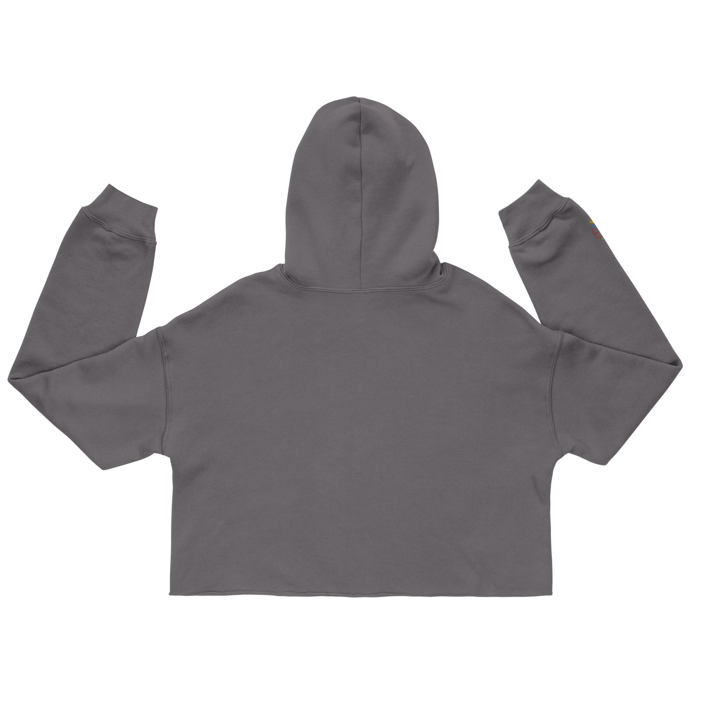 CKL Love Crop Hoodie - Premium Hoodie from Craftklart.store - Just $46! Shop now at Craftklart.store