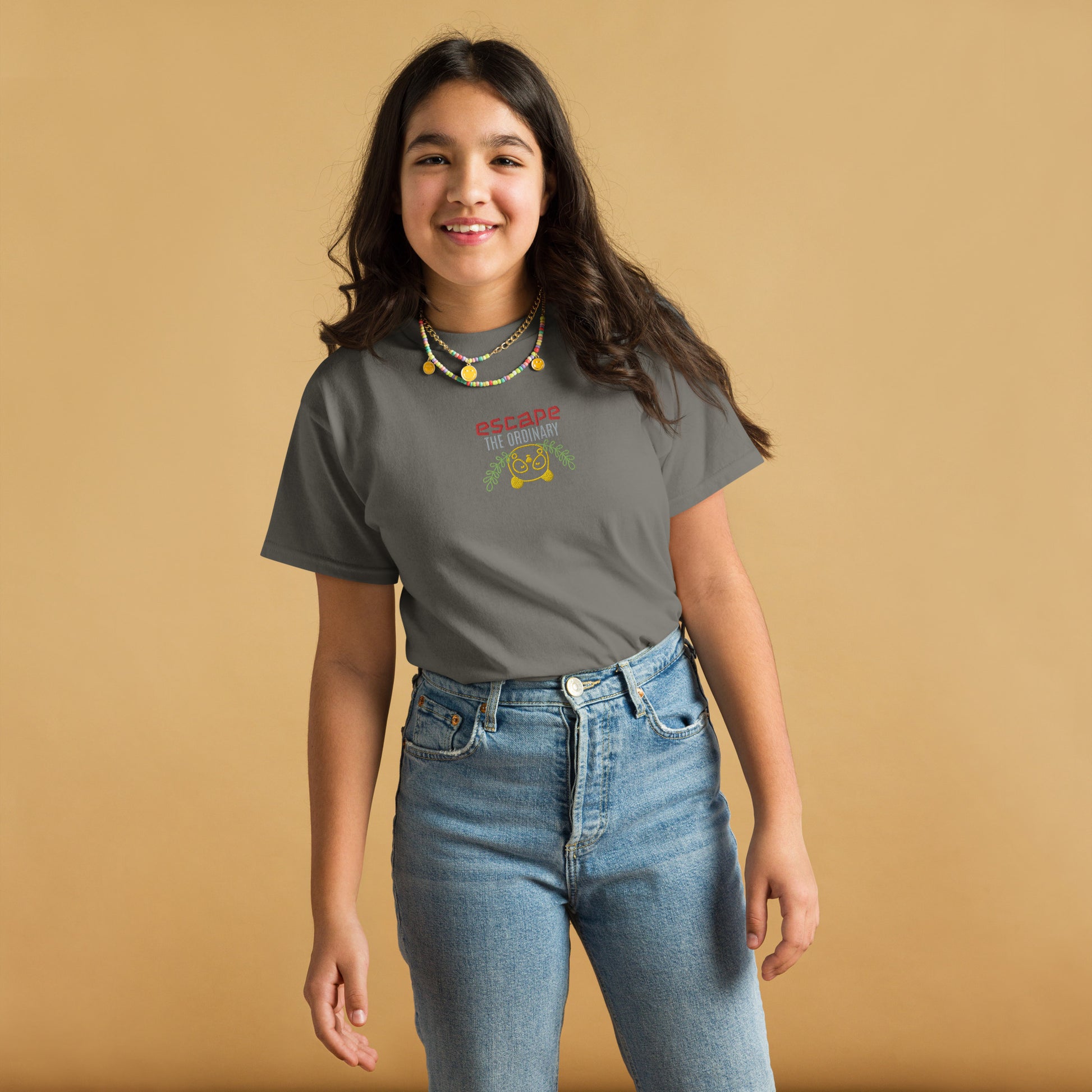 Escape the Ordinary Youth Classic Tee - Premium T-Shirt from Craftklart.store - Just $15! Shop now at Craftklart.store