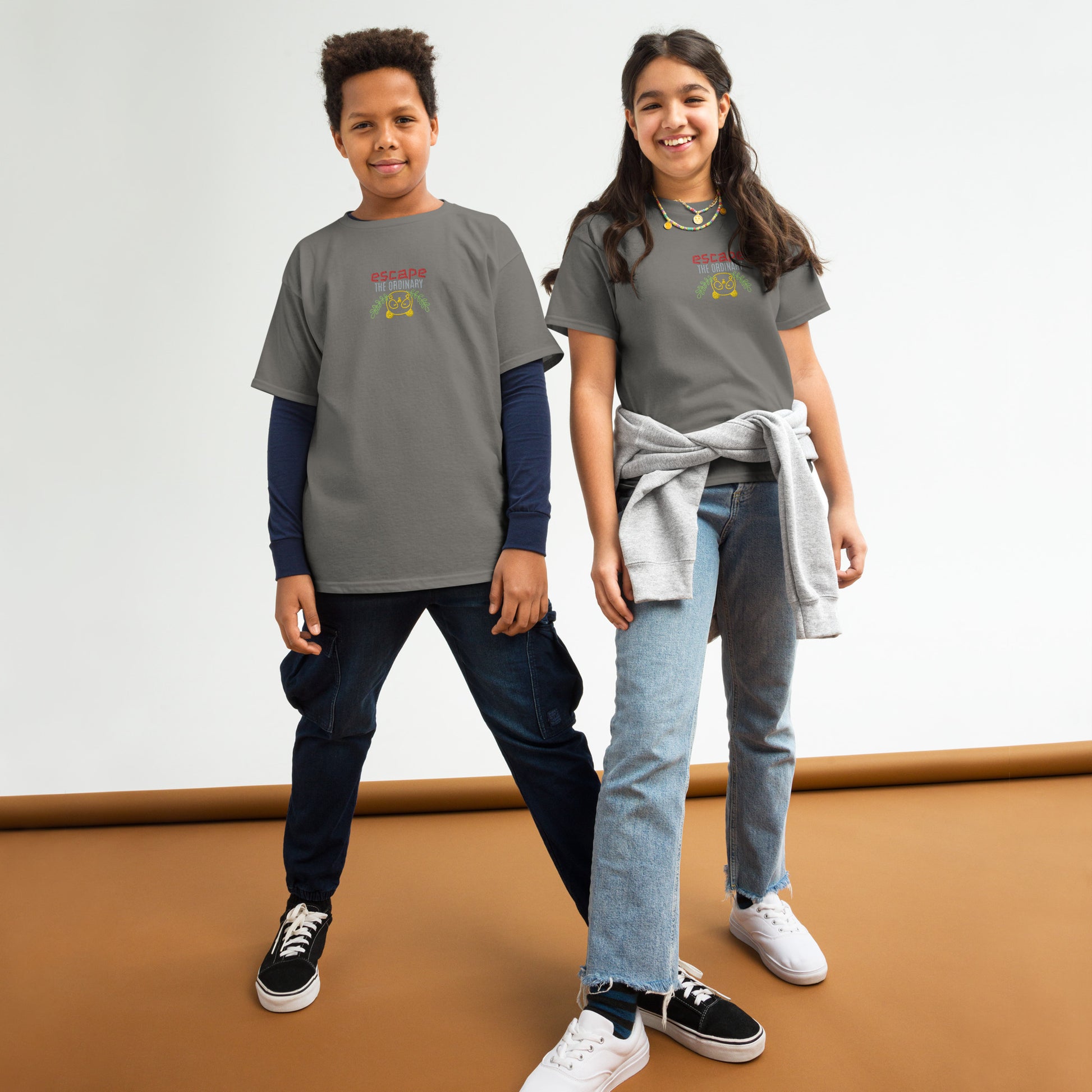 Escape the Ordinary Youth Classic Tee - Premium T-Shirt from Craftklart.store - Just $15! Shop now at Craftklart.store