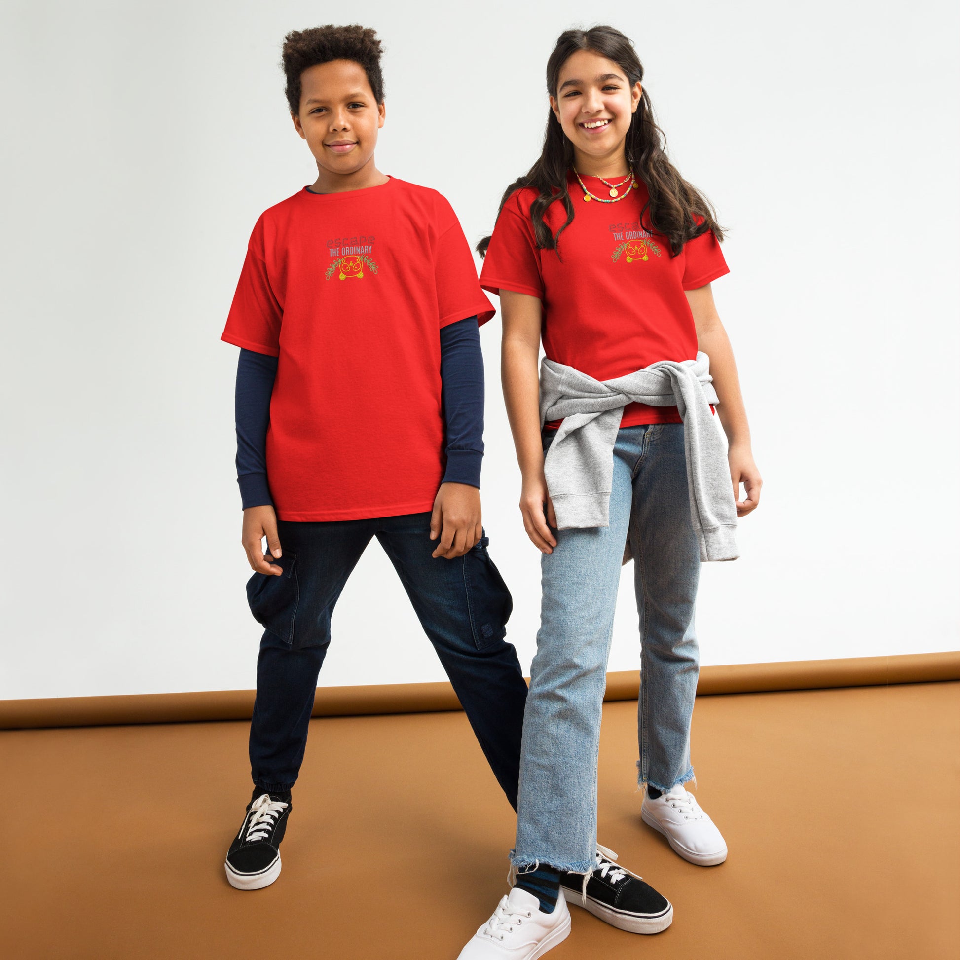 Escape the Ordinary Youth Classic Tee - Premium T-Shirt from Craftklart.store - Just $15! Shop now at Craftklart.store