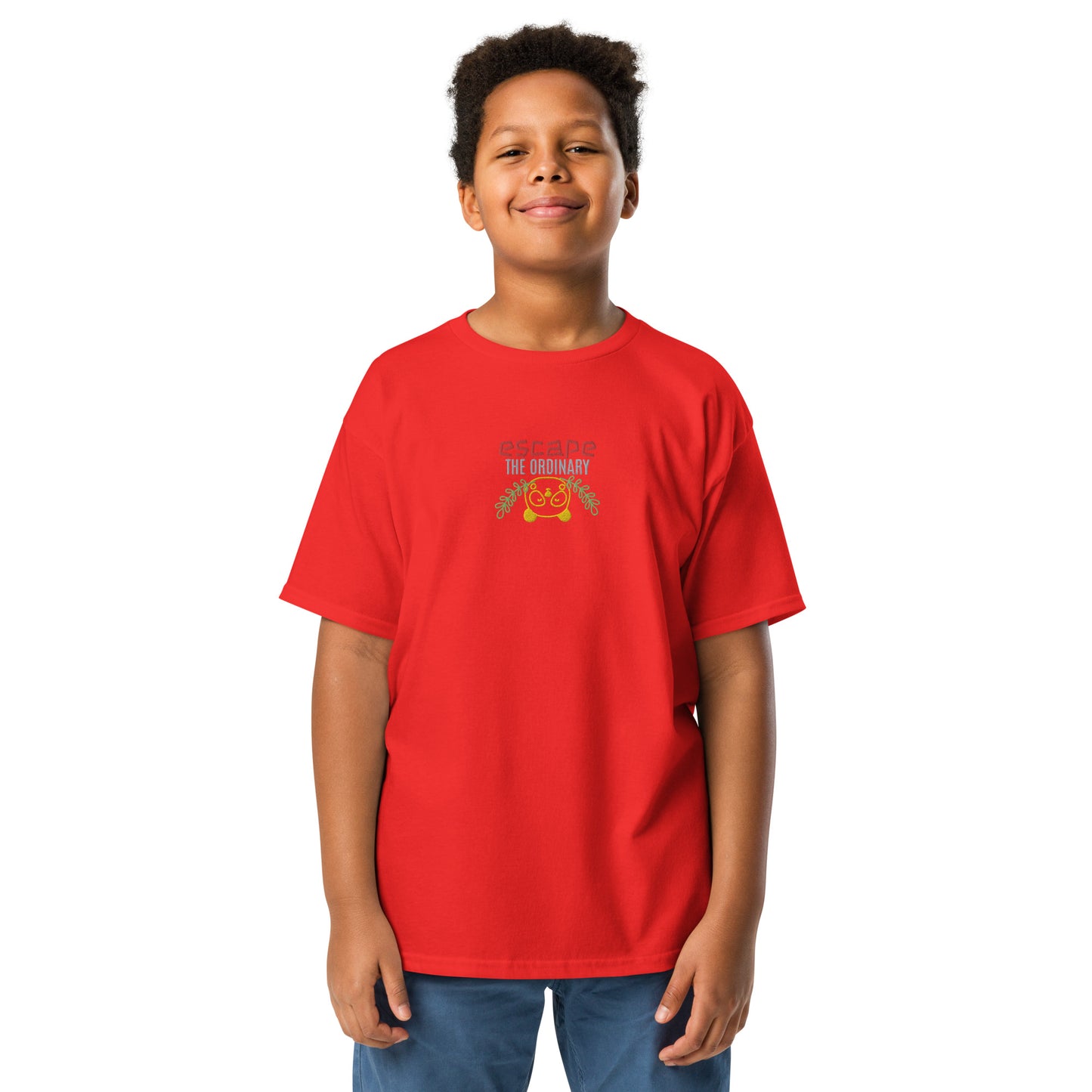 Escape the Ordinary Youth Classic Tee - Premium T-Shirt from Craftklart.store - Just $15! Shop now at Craftklart.store