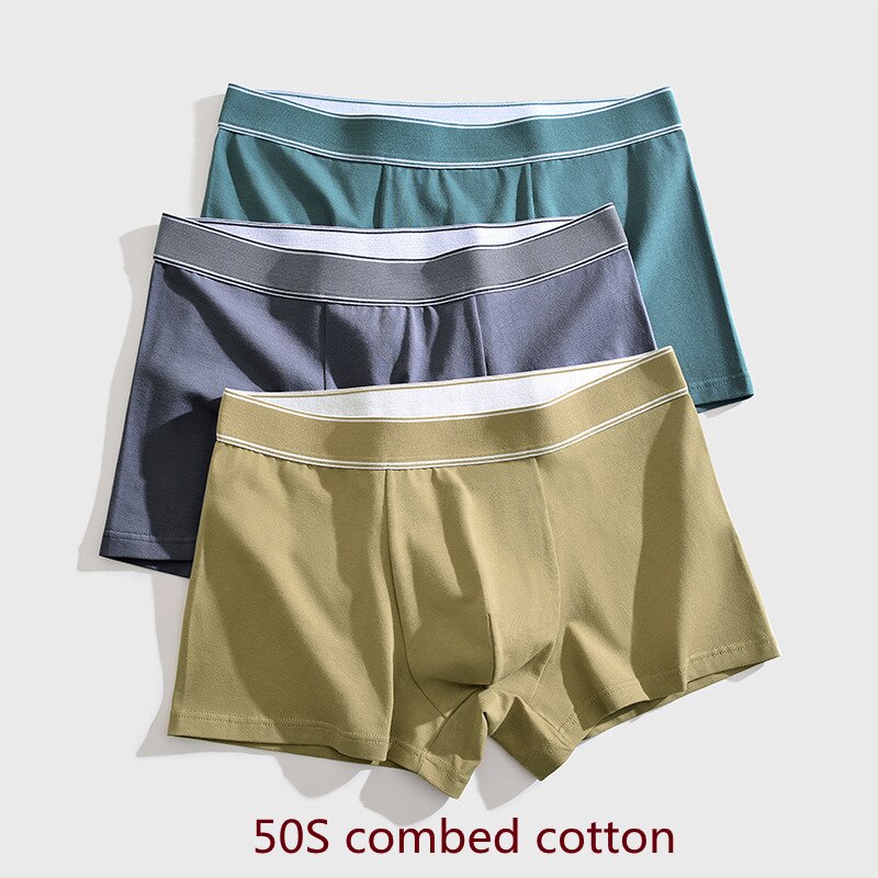 Cotton Men's Boxers Large Size L-XXXL - Premium Underwear from Craftklart - Just $4.98! Shop now at Craftklart