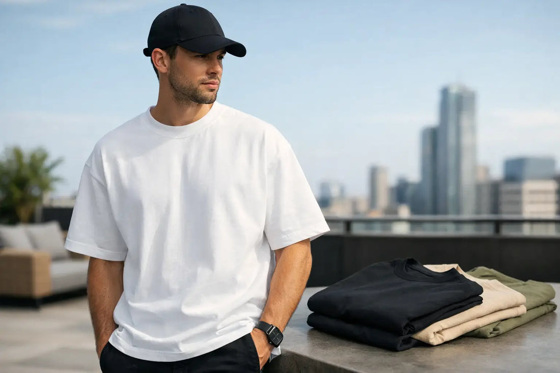 Boxy Fit T Shirt Men Actually Want to Wear