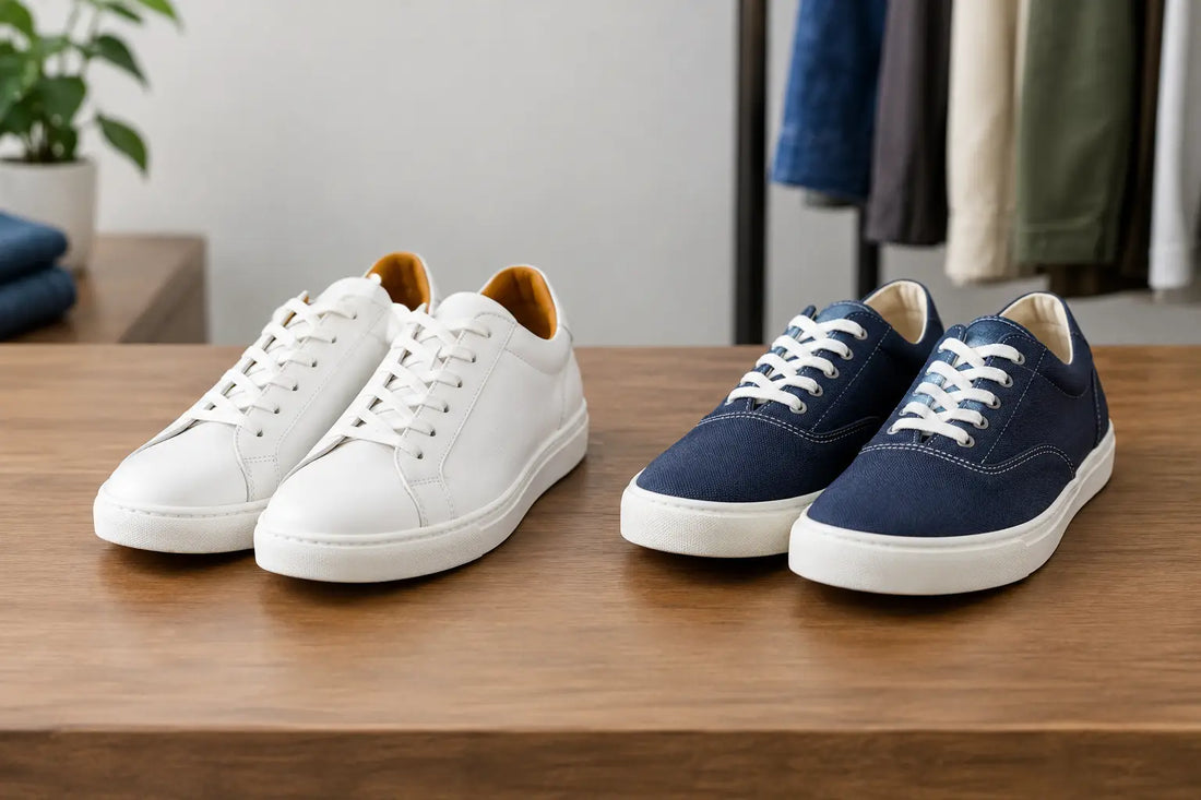 Leather Trainers Versus Canvas: Which Fits Your Wardrobe?