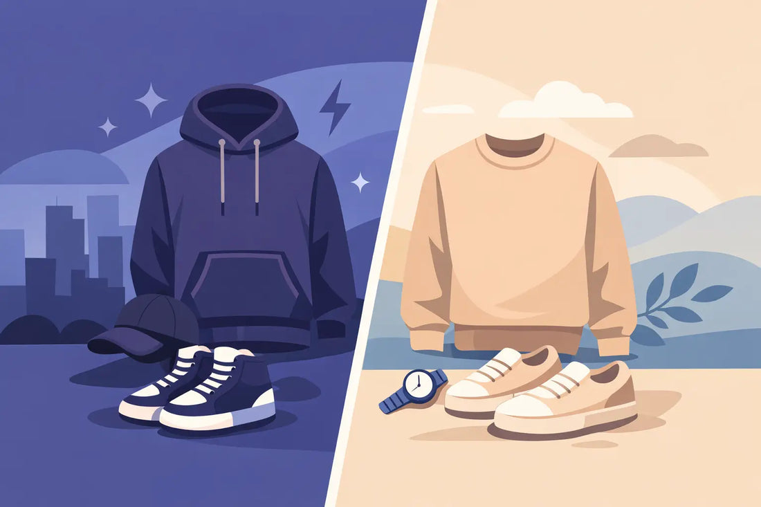 Streetwear Hoodies vs Sweatshirts