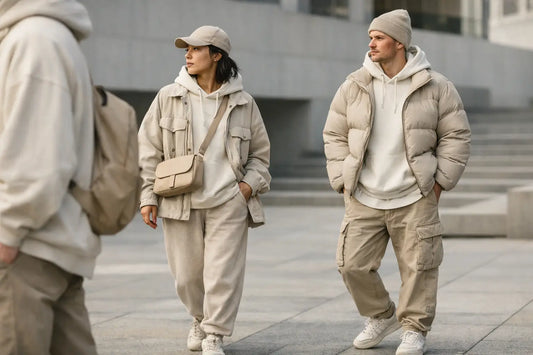 How to Wear Neutral Streetwear Outfits