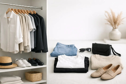 A Minimalist Wardrobe Transformation Example