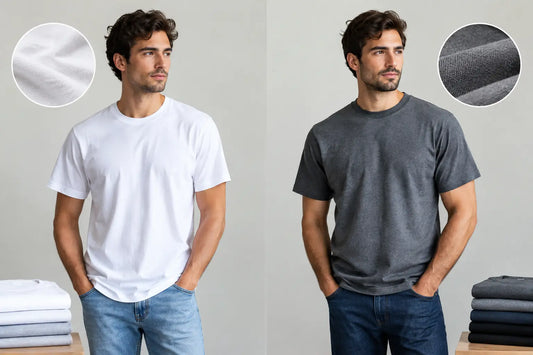 Cotton Tees vs Heavyweight Tees: The Right Fit