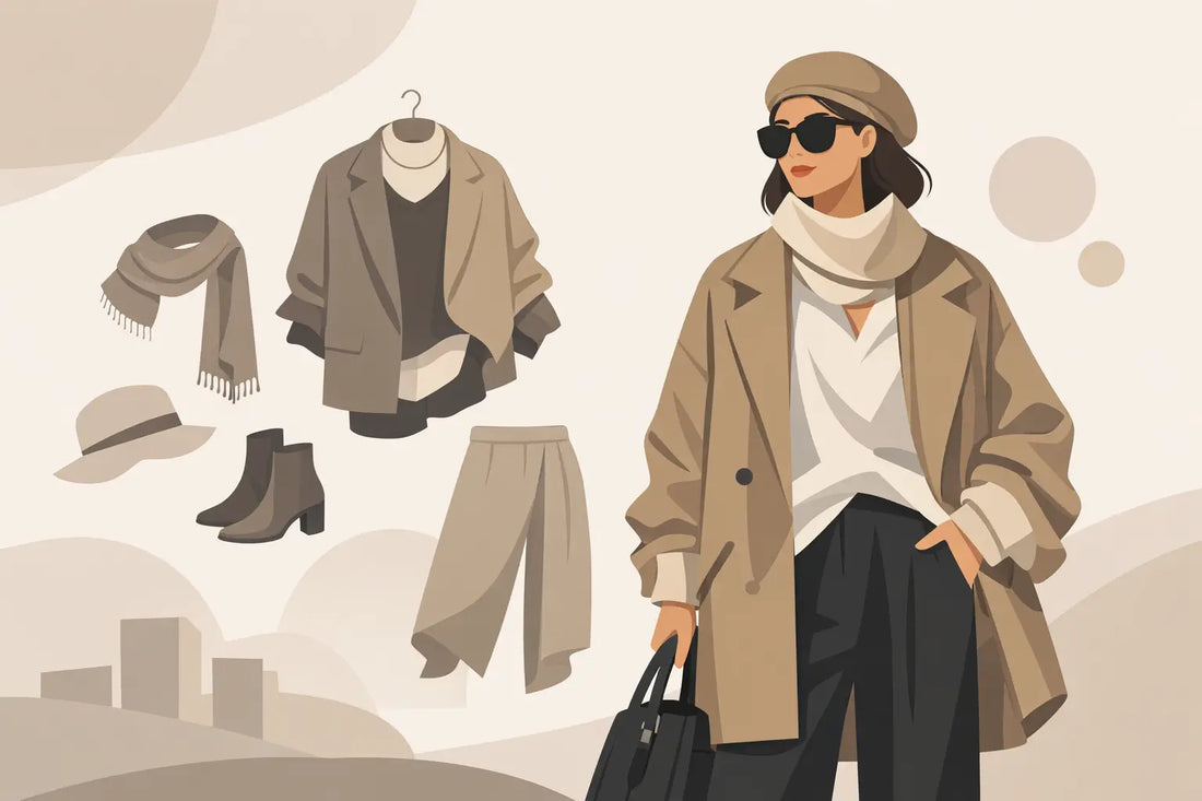 How to Wear Oversized Layers Elegantly