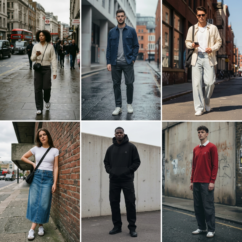 Most Wanted collection image featuring all six outfits