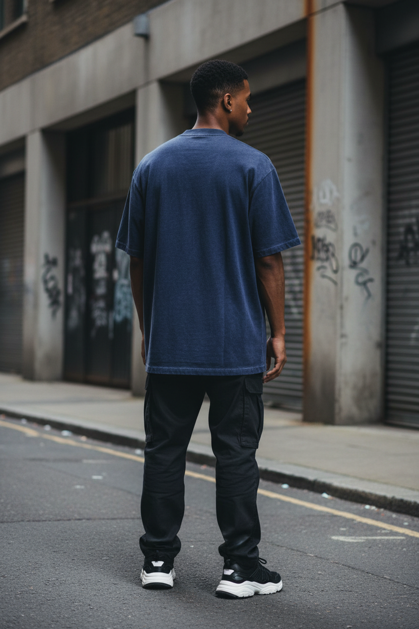 Craftklart Distressed Graphic Tee — Washed American Retro