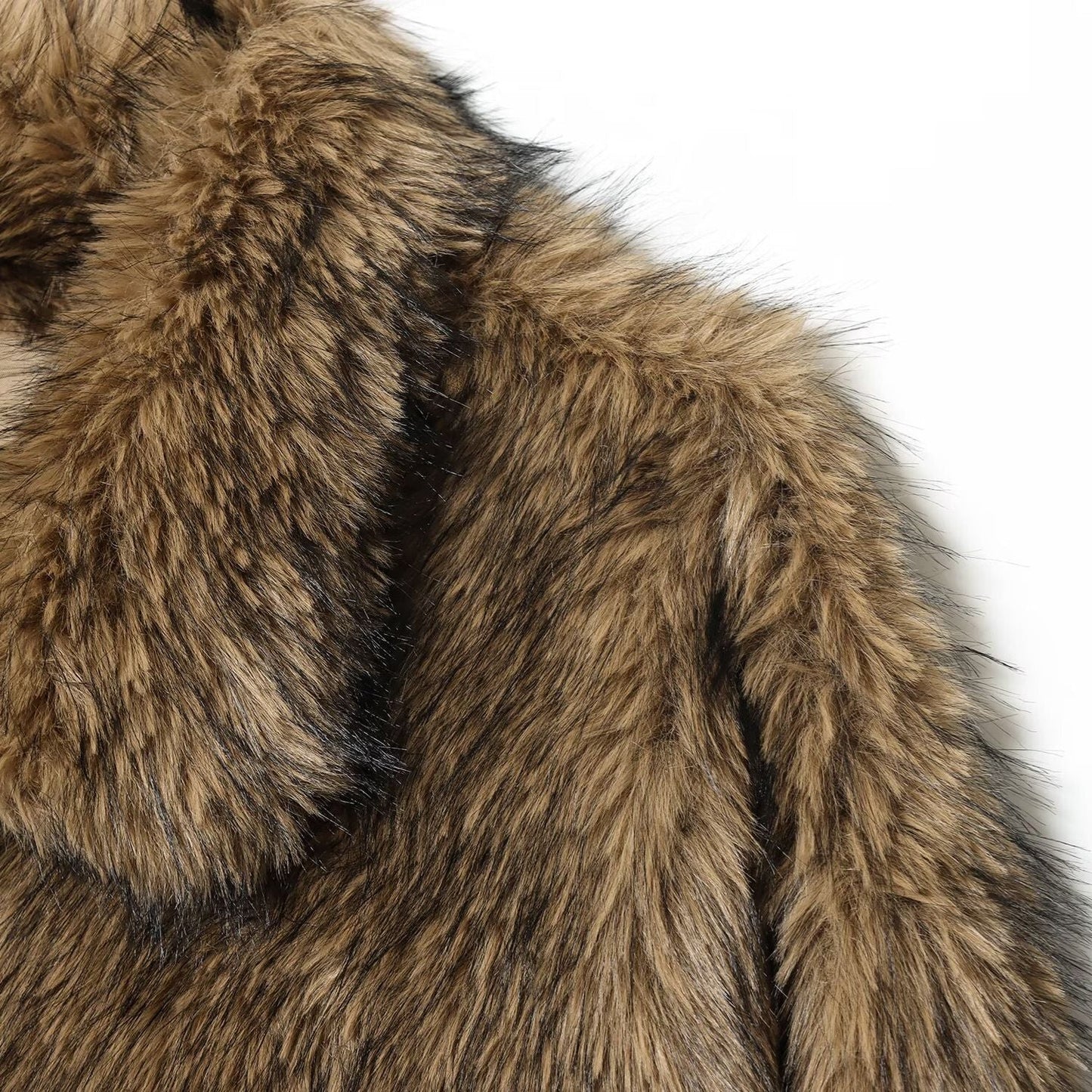 Women's Faux Fur Jacket — Oversized Winter Coat