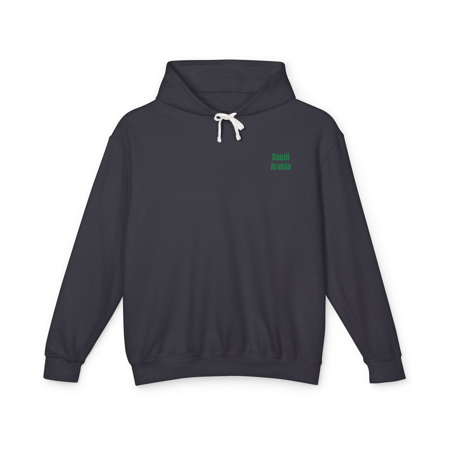 Saudi Arabia Lightweight Hooded Sweatshirt - Premium Hoodie from Printify - Just $48.41! Shop now at Craftklart.store
