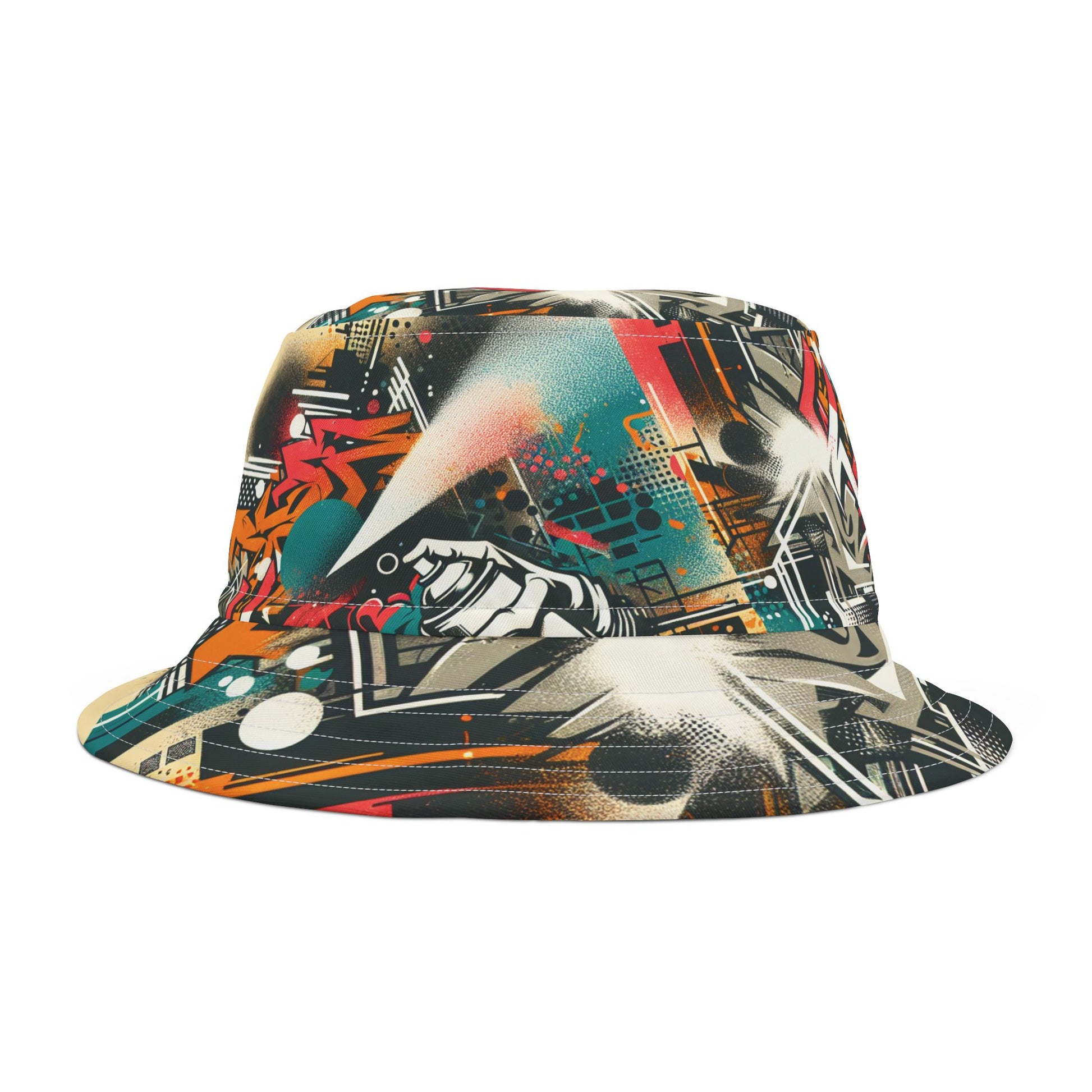 CKL Streetwear 2 Bucket Hat (AOP) - Premium Hats from Craftklart.store - Just $18.55! Shop now at Craftklart.store